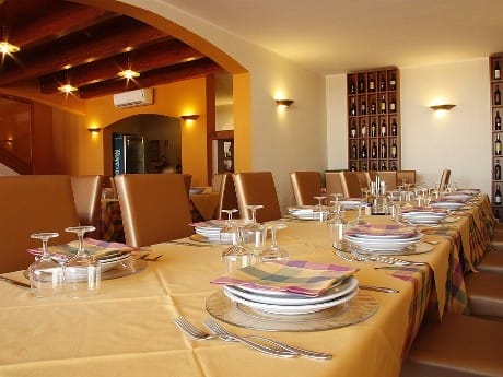 Das Restaurant der Villa Barbarina