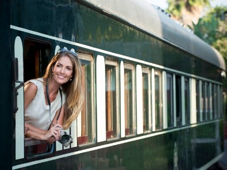 Einzartige Reise mit dem Rovos Rail