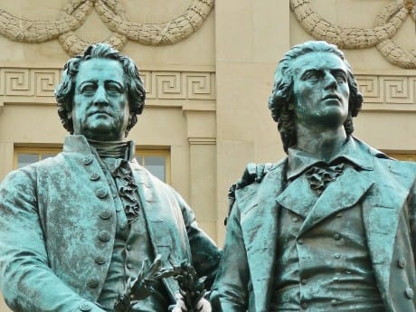 Goethe & Schiller in Weimar