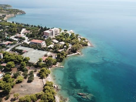 Das Kalamaki aus der Luft