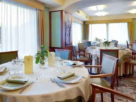 Das Restaurant im Hotel Sangallo Palace