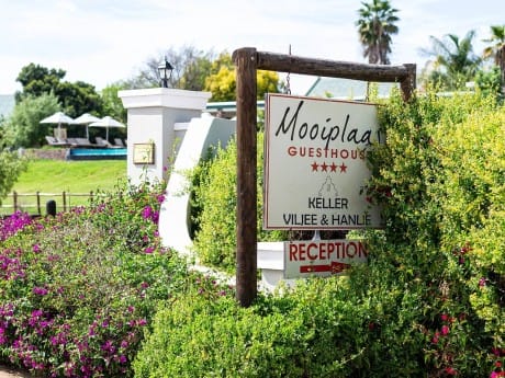 Mooiplaas Guesthouse Eingang