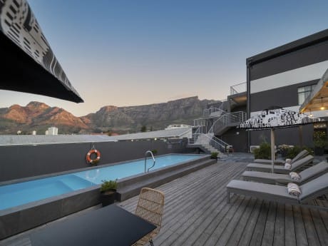 Kloof Street Hotel Pool Deck Cape Town
