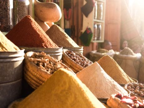 Marokko, Marrakesch, spices
