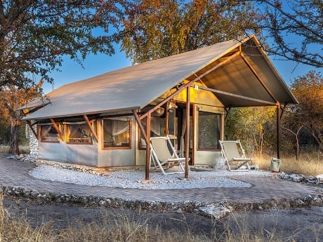 Mushara Bush Camp Zelt