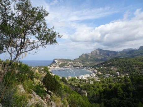 Mallorca Soller Panoramablick