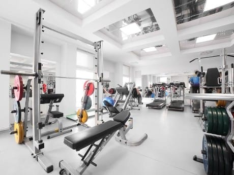 Fitnessraum des Ramada Encore