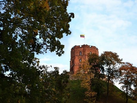 Gediminas Burg in Vilnius
