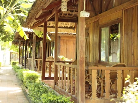 Bungalows in der Mai Chau Village