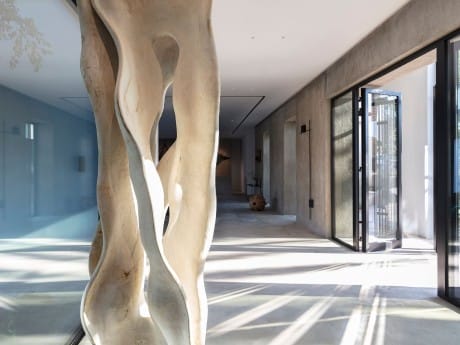 Lounge Eingang, Minos Beach Art Hotel