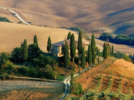 Landschaft von Toskana, Italien