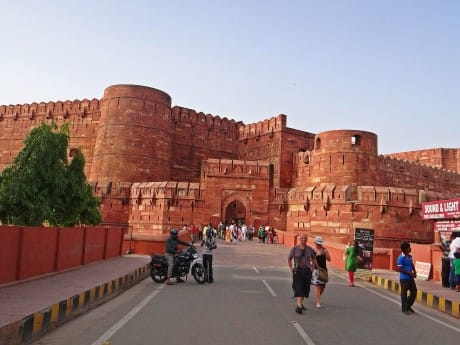 Festungsanlage in Agra