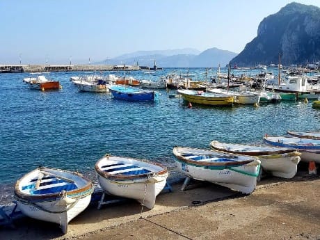 Italien-Capri-Hafen
