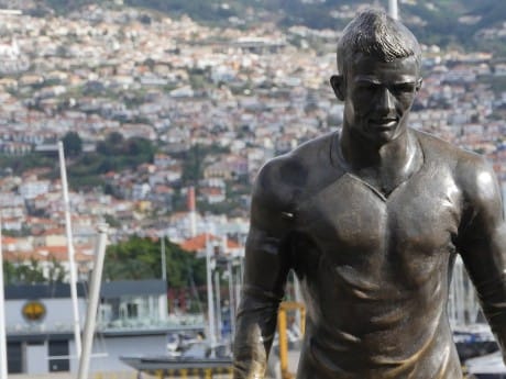 Cristiano Ronaldo-Statue, Funchal