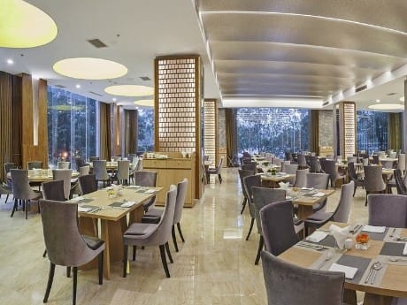 Restaurant im Muong Thang 