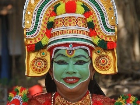 Kathakali Tanzshow - Cochin1