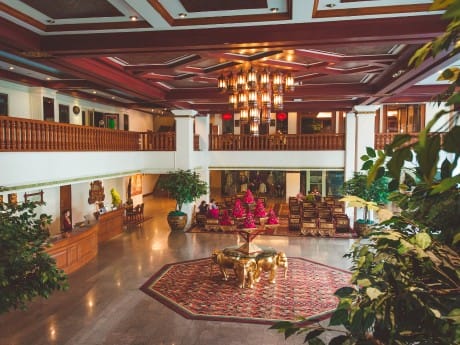 Die Lobby des The Empress Hotel 