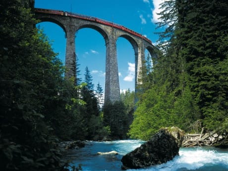 Schweiz - Filisur, Landwasserviadukt