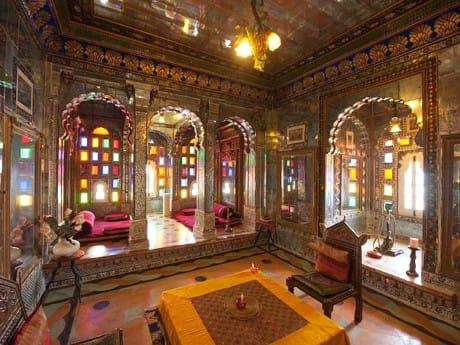 Das Interior des Deogarh Mahal 